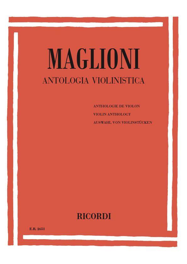 Antologia Violinistica - Per Violino E Pianoforte - housle a klavír